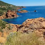 公寓 T2 Vue Mer, Jardin Clos, Village Cap Esterel St Raphael