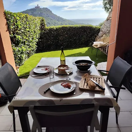 Apartament T2 Vue Mer, Jardin Clos, Village Cap Esterel St Raphael